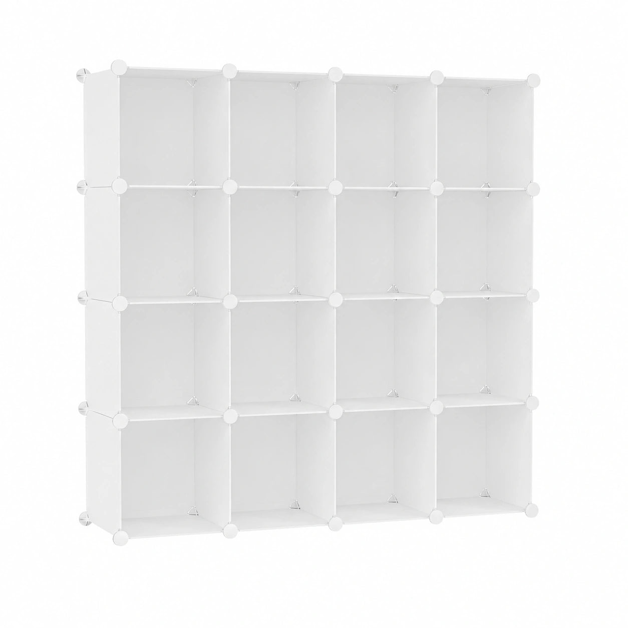 Étagère de Rangement Cubique Modulable avec 16 Compartiments