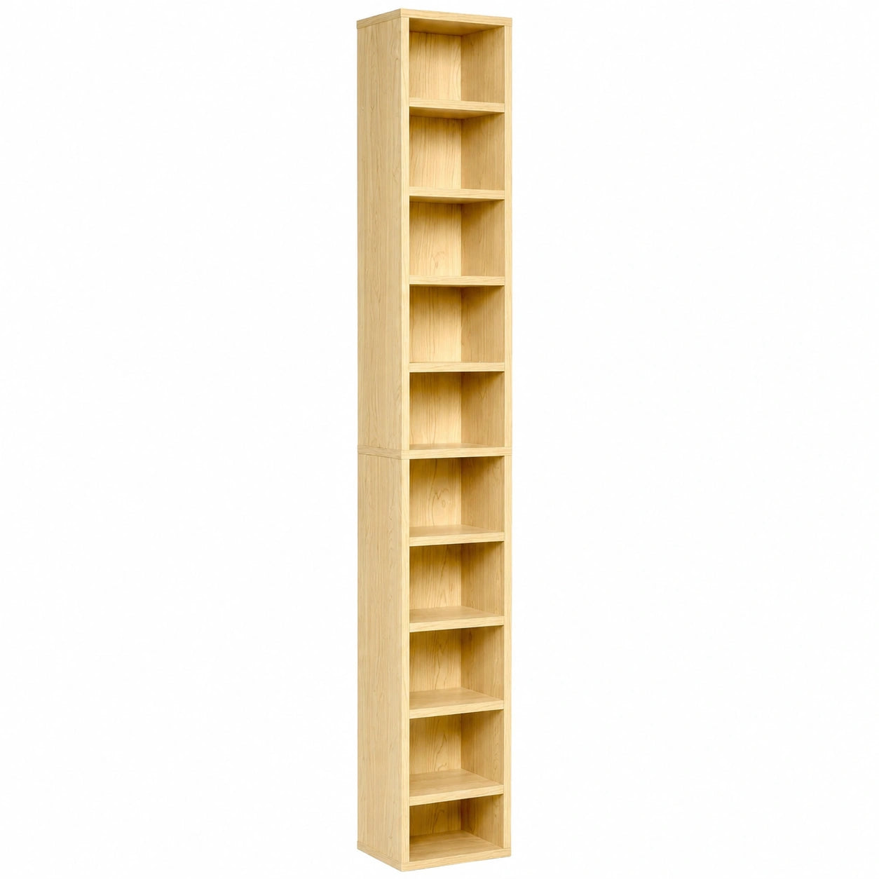Étagère de Rangement pour CD et DVD avec 12 Compartiments
