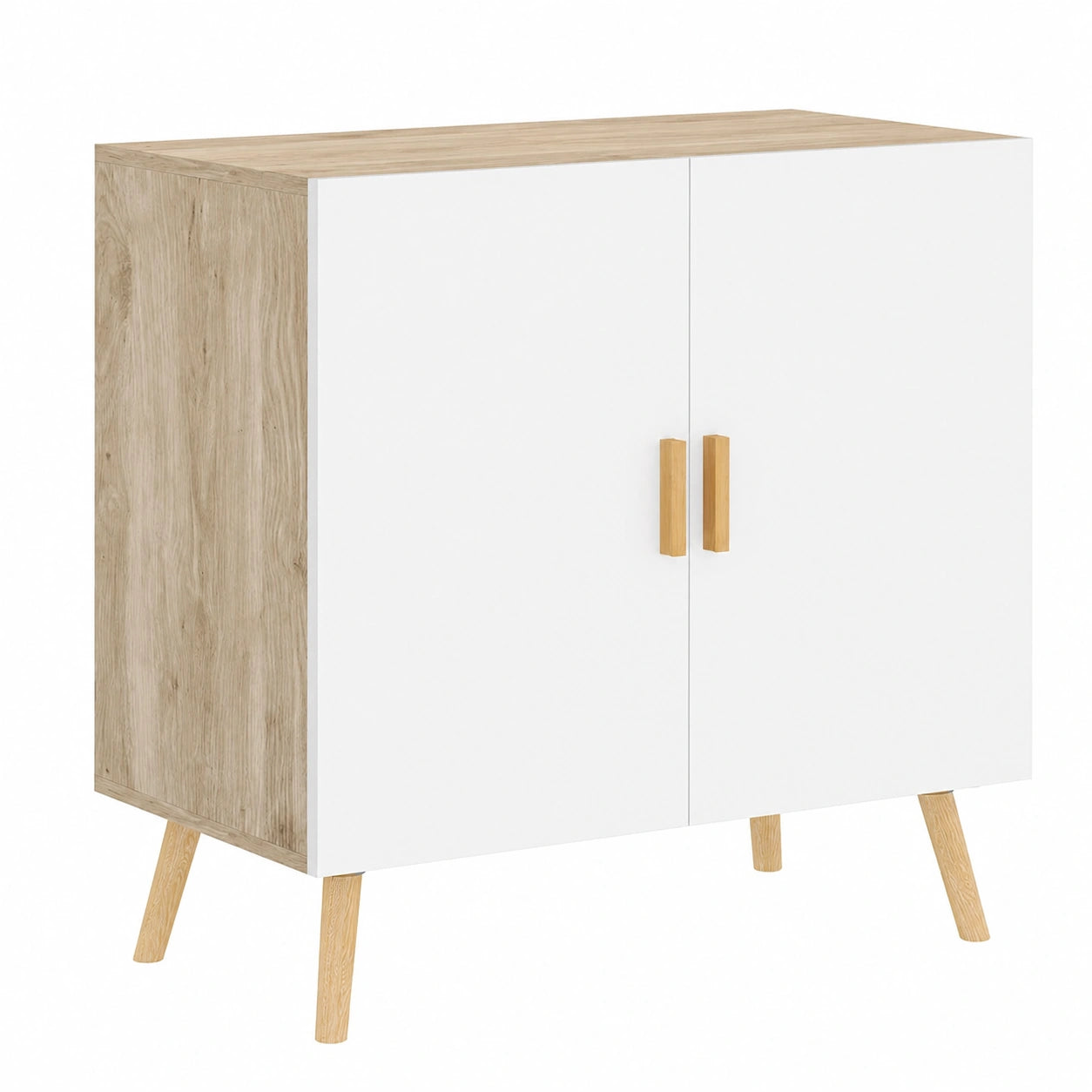 Buffet de Rangement avec Étagère Ajustable pour Salon et Cuisine