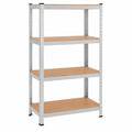 Étagère de rangement en métal avec 5 niveaux, 180x75x30 cm, capacité de 350 kg