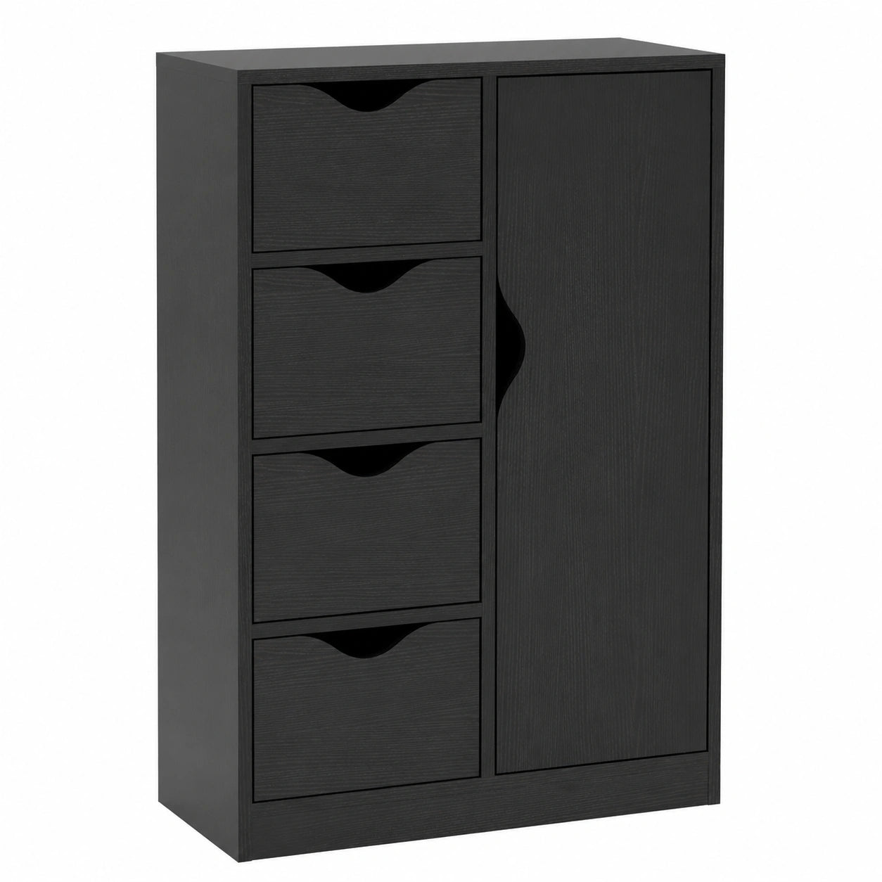 Buffet Meuble de Rangement Moderne avec Placard et Tiroirs pour Intérieur
