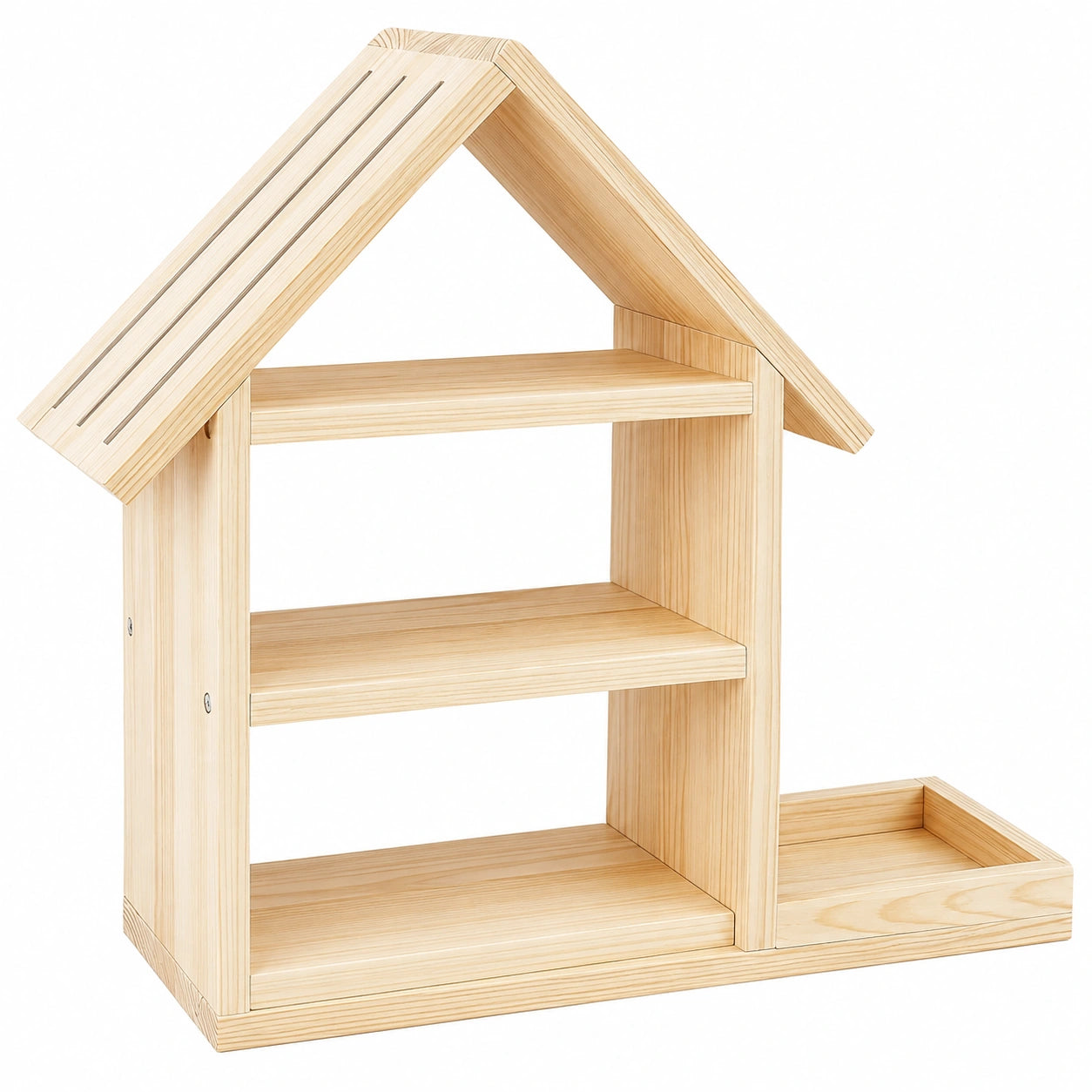 Étagère en forme de maison pour chambre d'enfant, rangement pour figurines