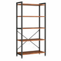 Étagère à 6 niveaux avec rangements multifonctionnels pour bureau, salon et chambre